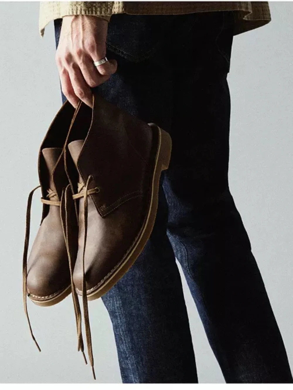 Clark’s Men’s Brown Leather Chukka Boots